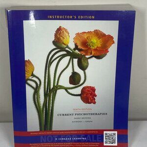 Current Psychotherapies Instructor's Edition - 2014 10th Edition - Wedding & Cor